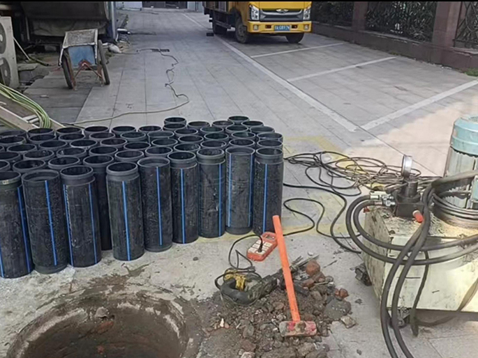 仁兴镇PE置换管厂家 DN315置换管 非开挖管短管置换